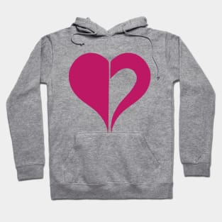 Heart aspect hoodie online